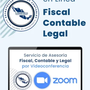 Asesoría Conafisco por Zoom